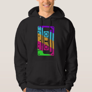 80's Cassette Tape For 80s 90s Vintage Retro Hoodie
