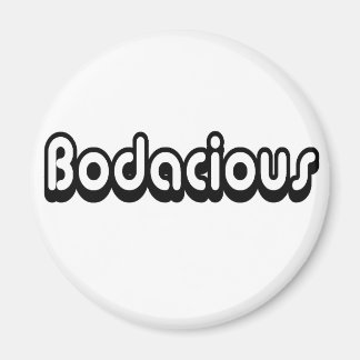 80's catch phase bodacious on a magnet