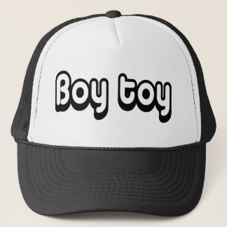 80's catch phase boy toy on a hat