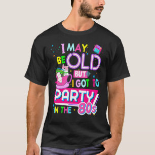 80s Coffee Idea For Women Rave Outfit & 1980s Fanc T-Shirt