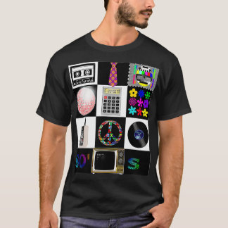 80s Collage DiscoballMixtape CalculatorFlower T-Shirt