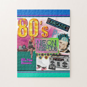 80s Collage Puzzle
