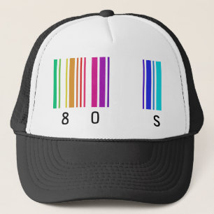 80s colour design! trucker hat