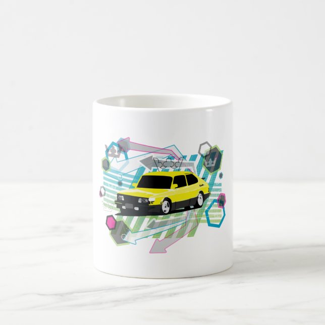 80's colours SPG grunge mug (Center)