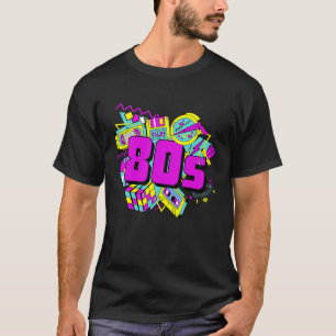80s costume theme party 80s outfit retro party T-Shirt