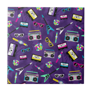 80's design ceramic tile