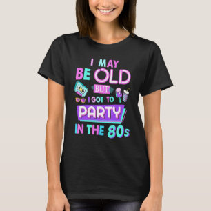 80s Design For Women Rave Outfit & 80s Festival Co T-Shirt