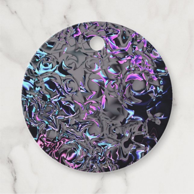 80's Disaster Favour Tags (Front)