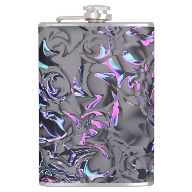 80's Disaster Hip Flask (Front)