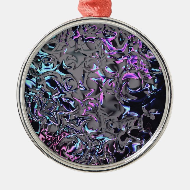 80's Disaster Metal Ornament (Front)