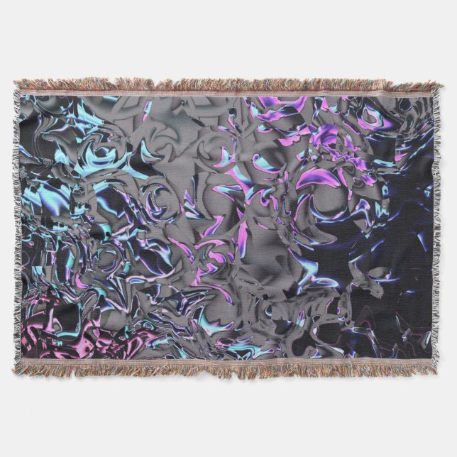 80's Disaster Throw Blanket (Front)