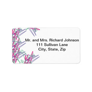 80s eighties vintage colours splash medley art label