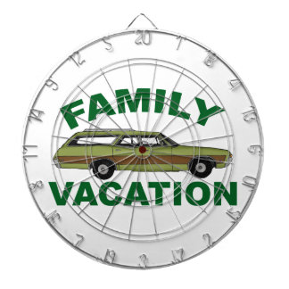 80s Family Vacation Dartboard