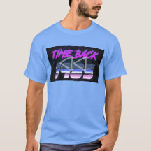 80s Fonts on T shirt 