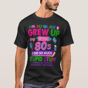 80s For Women Rave Outfit & 80s Festival Costume R T-Shirt