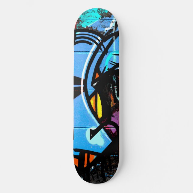 80s Graffiti Skateboard (Front)