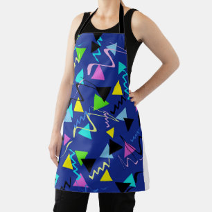 80s Groovy Neon Vibes #2 #decor #art Apron