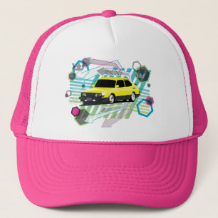 80's grunge Saab 900 SPG hat