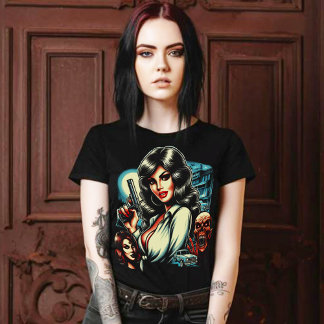 80s Horror Girl T-Shirt