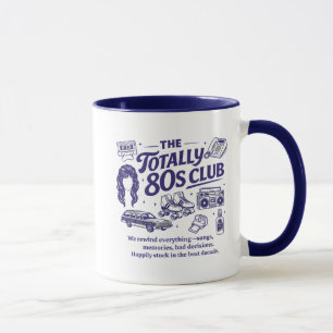 80's Kid Funny Club Gen X Best Decade Mug