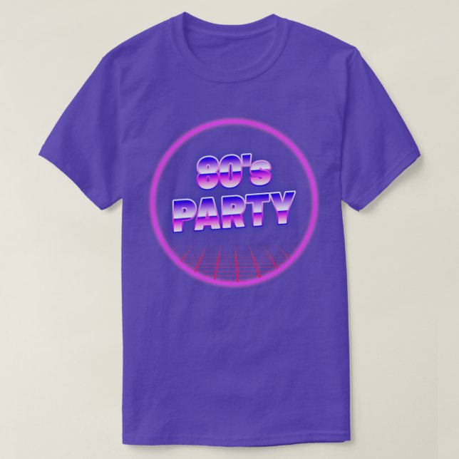 80s Lets party T-Shirt (Design Front)
