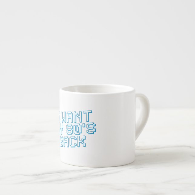 80s Lover Espresso Cup (Front Right)