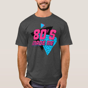 80s Made Me, Retro Vintage Music Design T-Shirt