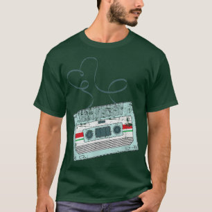 80s Mixtape Music Lover 1980s Generation Retro Cas T-Shirt