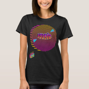80's Music Design T-Shirt