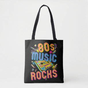80s Music Rocks 1980s Rock  Tote Bag