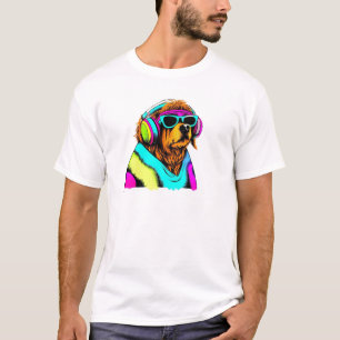 80s Neon Rad Dog T-Shirt