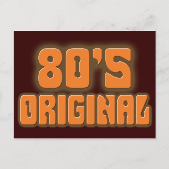 80's Original Postcard (Front)
