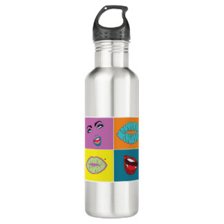 80's Pop Art 710 Ml Water Bottle