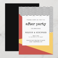 80s Pop art Memphis style after party