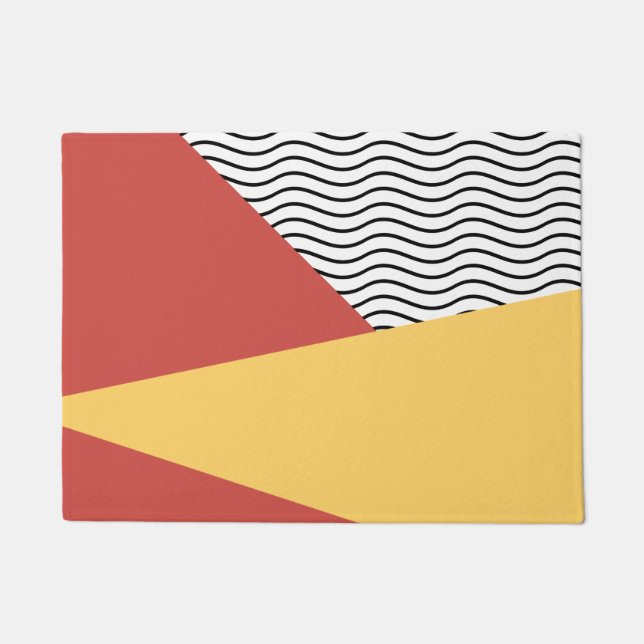 80s Pop art pattern Doormat (Front)