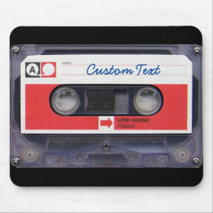 80s Pop Culture Personalised Cassette Tape Mouse Pad