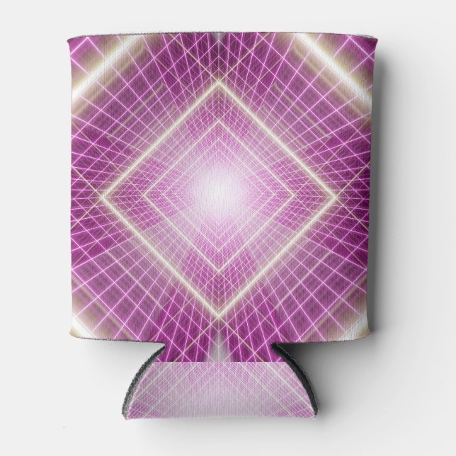 80s Retro: 3D Sci-Fi Background. Can Cooler (Front)