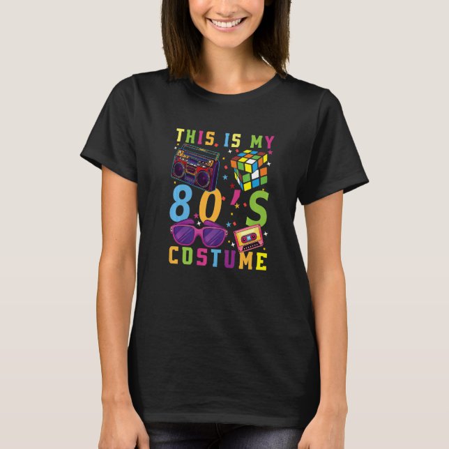 80's Retro Fashion Throwback Culture 1980 Disco Mu T-Shirt (Front)