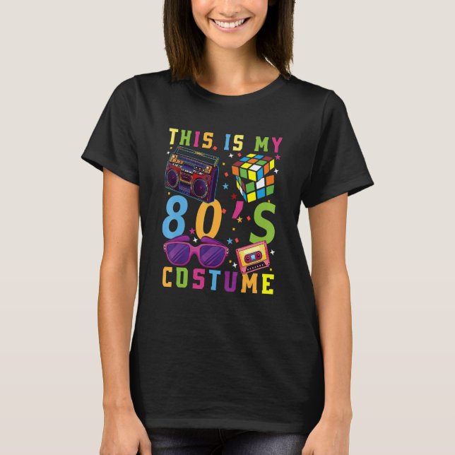 80's Retro Fashion Throwback Culture 1980 Disco Mu T-Shirt (Front)