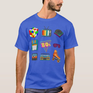 80s Retro Fashionhrowback Culture Disco Music Part T-Shirt