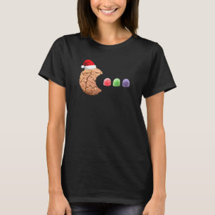 80s Retro Gingerbread Cookie Gumdrops Christmas T-Shirt