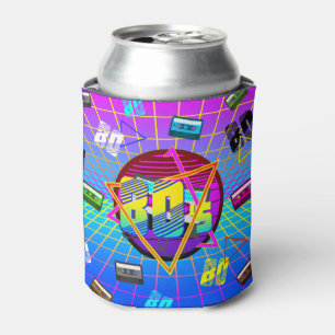 80's RETRO OLD SCHOOL CASSETTE TAPE   Can Cooler