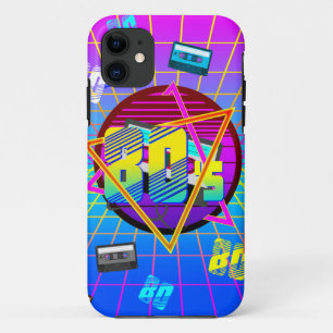 80's RETRO OLD SCHOOL CASSETTE TAPE    iPhone 11 Case
