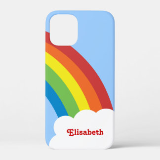 80's Retro Rainbow Personalised iPhone 4/4S Case