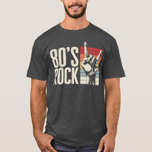 80s Rock Band 80s Rockee Gift For girl T-Shirt