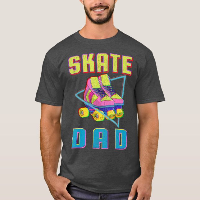 80s Rollerskates T Shirt Vintage Roller Skating (Front)