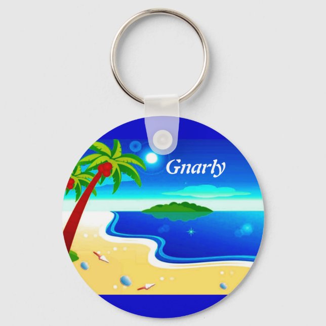 80's Slang Key Ring (Front)