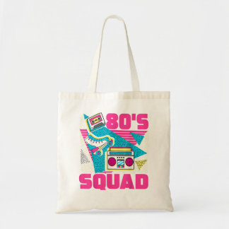 80s Squad 80s Aesthetic Retro Matching 80s Party Tote Bag