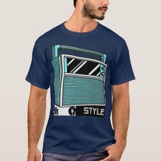 80s Style Retro Vintage Radio T-Shirt