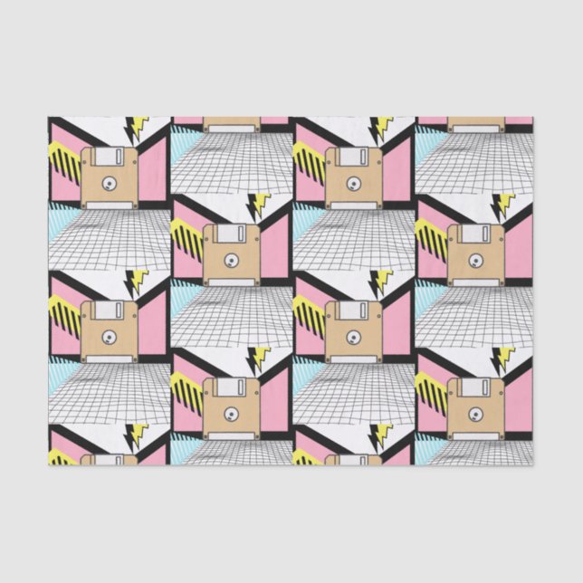 80s style tissue paper (Front)